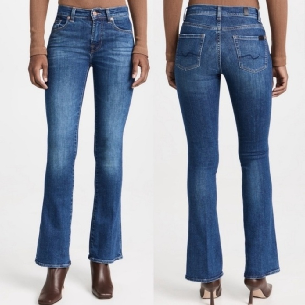 7 For All Mankind High Waist Bootcut Jeans size 28